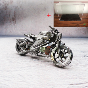 摩托车模型3D金属拼装 高档 包邮 南源魔图复仇者电摩 成人玩具礼品