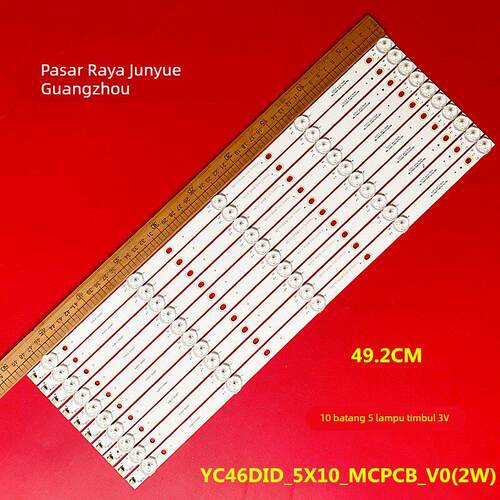 全新ZXPJ046211拼接屏YC46DID_5X10_MCPCB_V0(2W)灯条HG-C46MT