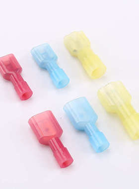 FDFN MDFN 尼龙对接端子尼龙公母对接端子尼龙全绝缘公母对插端子