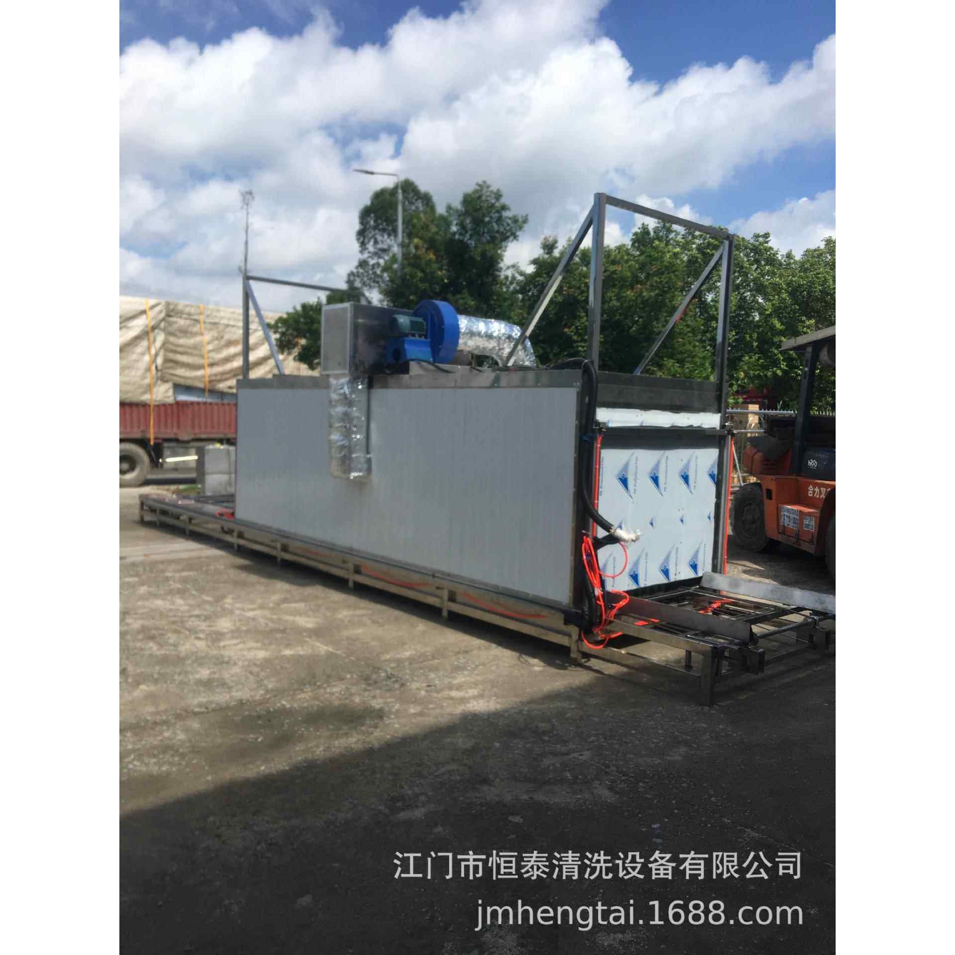 应 铜配件水干分烘设备 恒网供带式铜件快速HT200烘干泰线