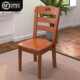 全实木餐椅家用餐桌椅子靠背椅简约现代木头中式 餐厅吃饭桌椅新品