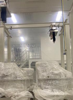 洁UCP净室尘环电动葫芦防尘带链跑无环境使用操作车便捷