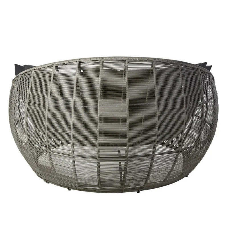 沃登户外沙发茶几藤制家具室外花园休闲大圆床藤条编织藤椅圆沙发,住宅家具,户外沙发,淘宝优惠券,粉丝福利购,淘宝优惠卷