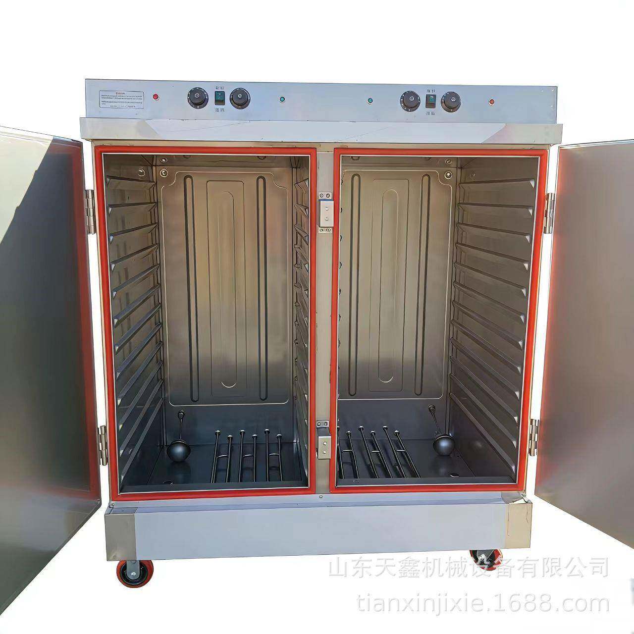 电蒸车大型电蒸车48盘蒸饭柜食堂用蒸饭箱
