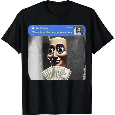graphic tees “There is Motion at Your Front Door” Tung Tun