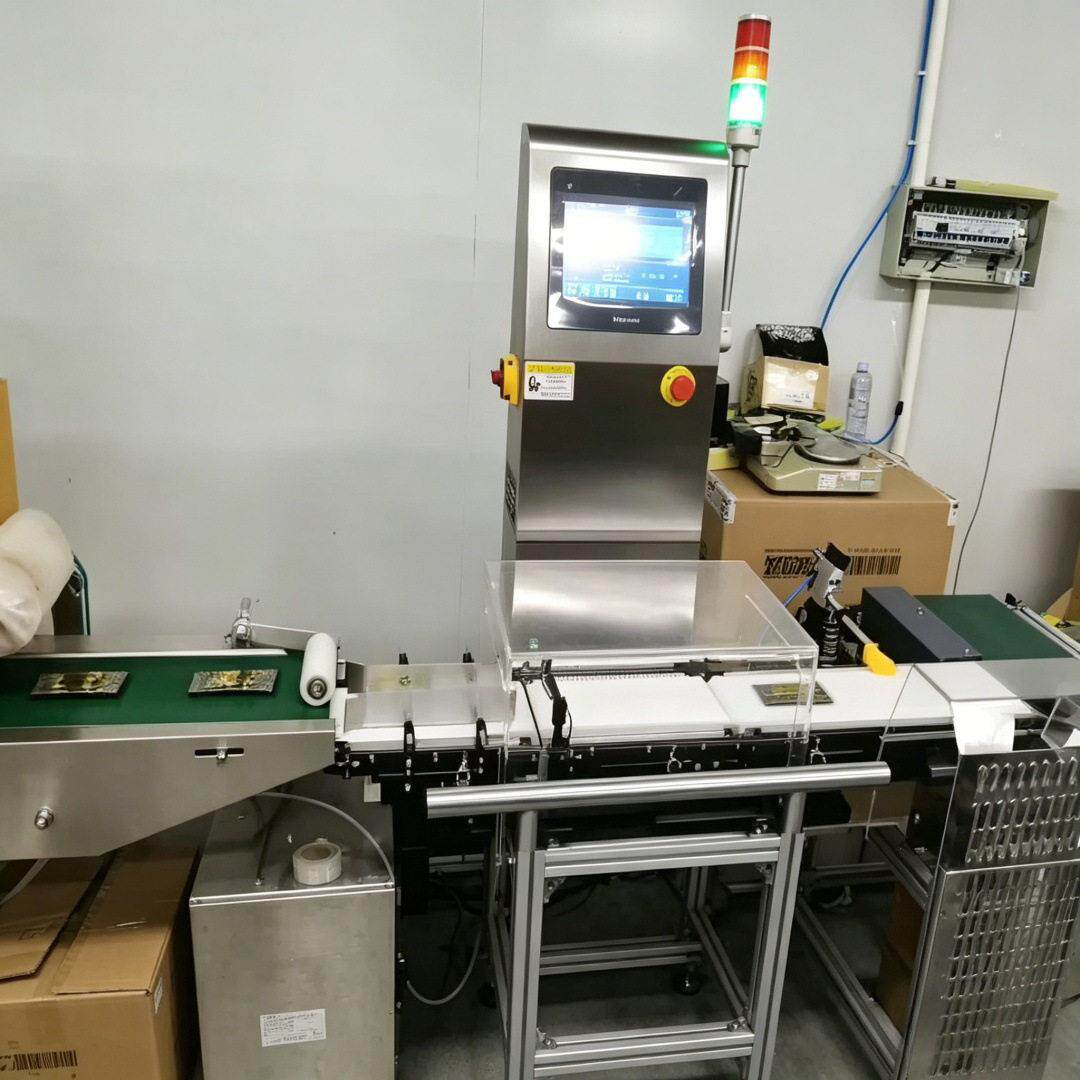 物品工业动态检重秤鱼类食品线上称重分拣精度称重选别秤厂家