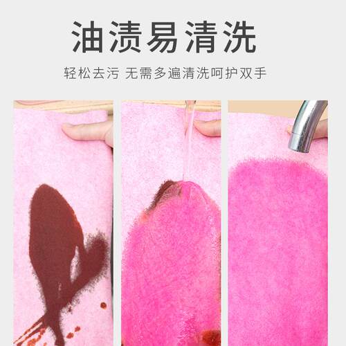 椰壳抹布不用去油洗碗布不沾油吸掉毛厨房水清950洁百洁家布椰子