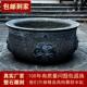 石雕鱼缸花盆石缸庭院门海大缸天然石头水缸青石彷古养鱼池荷花缸