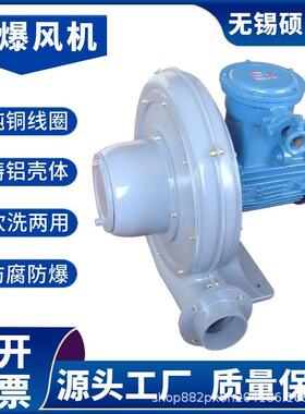 18.5千瓦BT4防爆中压风机15千瓦气体防爆鼓风机11kw防爆款风机