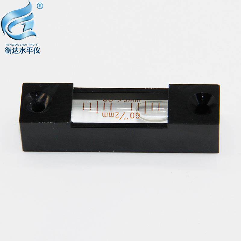 条式水平仪高精度气泡水平尺方形水准器便携水准泡迷你水平泡珠