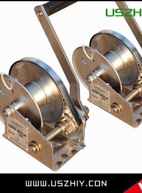 原装智友C--S不钢绞盘C自锁JC-C-S式绞车锈船用卷扬机防锈304手摇