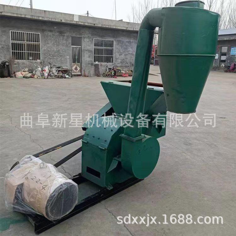 锤片式粉碎机硬性中药粉碎机沙克龙除尘式锤片粉碎机