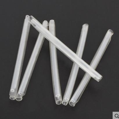 光纤热缩套管 光纤熔接管 透明热熔管 保护管 60mm 裸纤热缩管