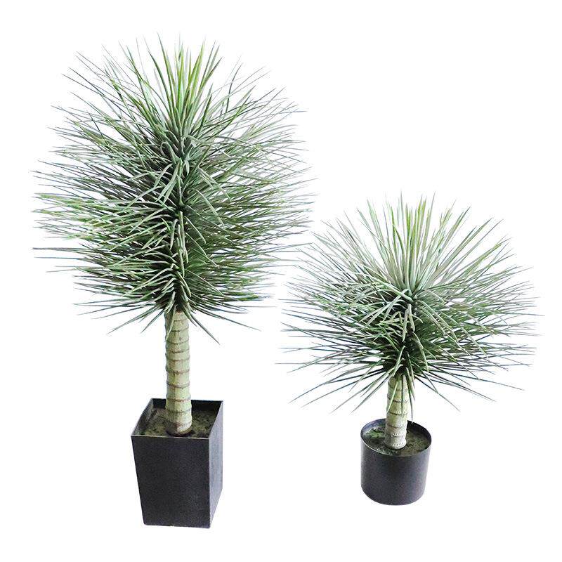 北欧室内仿真植物龙血树千年木绿植盆栽家居店铺橱窗造景装饰假树
