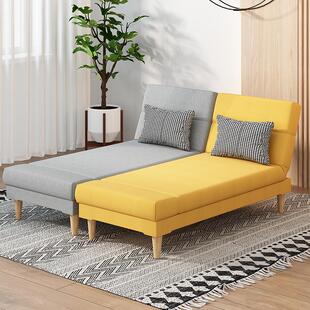 9C阳台沙发床两用加宽拼接床小户型贵妃躺椅午休折叠边床沙发单人