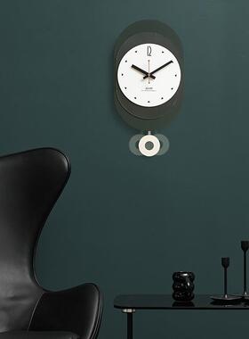 owooTYOS116m2026挂钟墙面装饰品时钟简z约钟表壁式石挂英钟家居