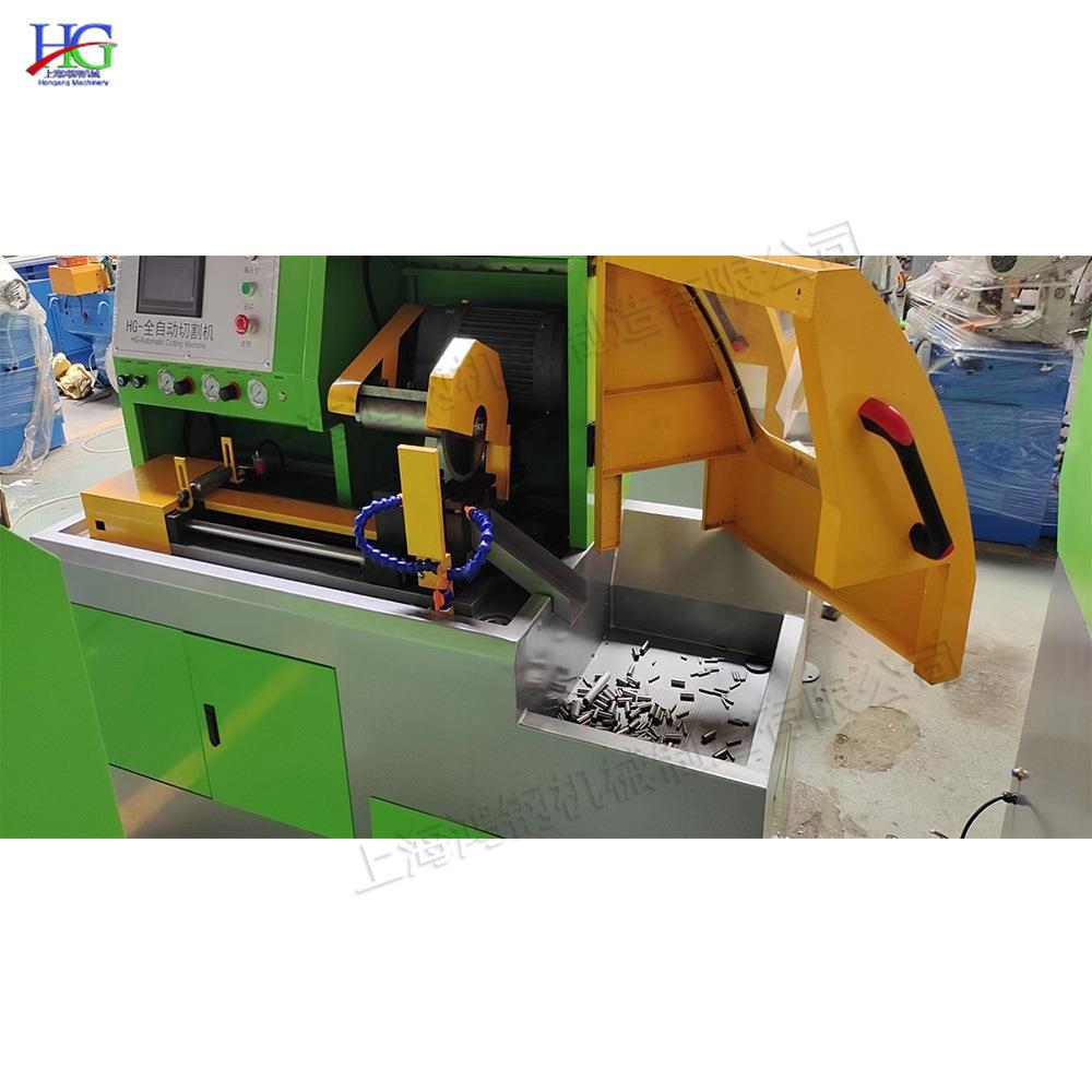 毛细管切机HG-QG-24全自钢管铝切割机不锈钢铜铁管管无动毛刺切割