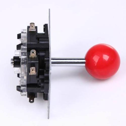 Red 8 Way Arcade Game Joystick Ball Joy Stick Red Ball
