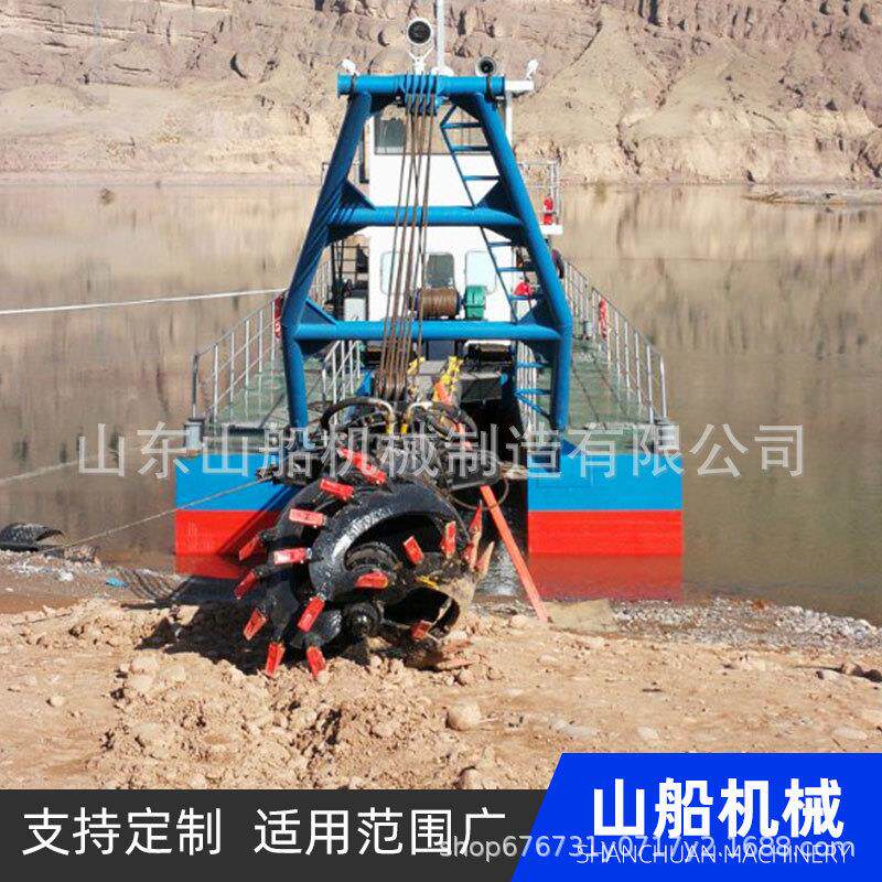 永胜船舶机械式挖泥设备水库湖泊清淤船可连续作业资质齐全