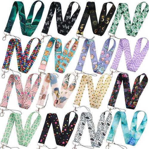 100 Designs Cute Art Lanyard for Keys Chain Badge Holder ID