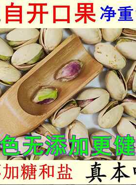 原味开心果原色无漂白散装非盐焗健康不加盐糖干坚果炒货年货一斤