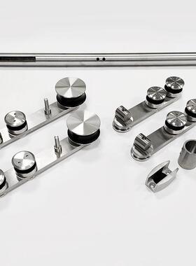 门配件滑轮酒店浴室玻璃滑门轮淋移浴房推移R012C亮门吊轮五金配