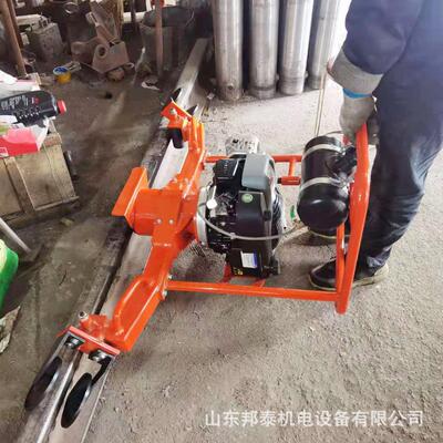 铁轨接头焊点磨削机 手扶式内燃磨仿轨 4FMG-4.4FMG-4.型焊轨形打