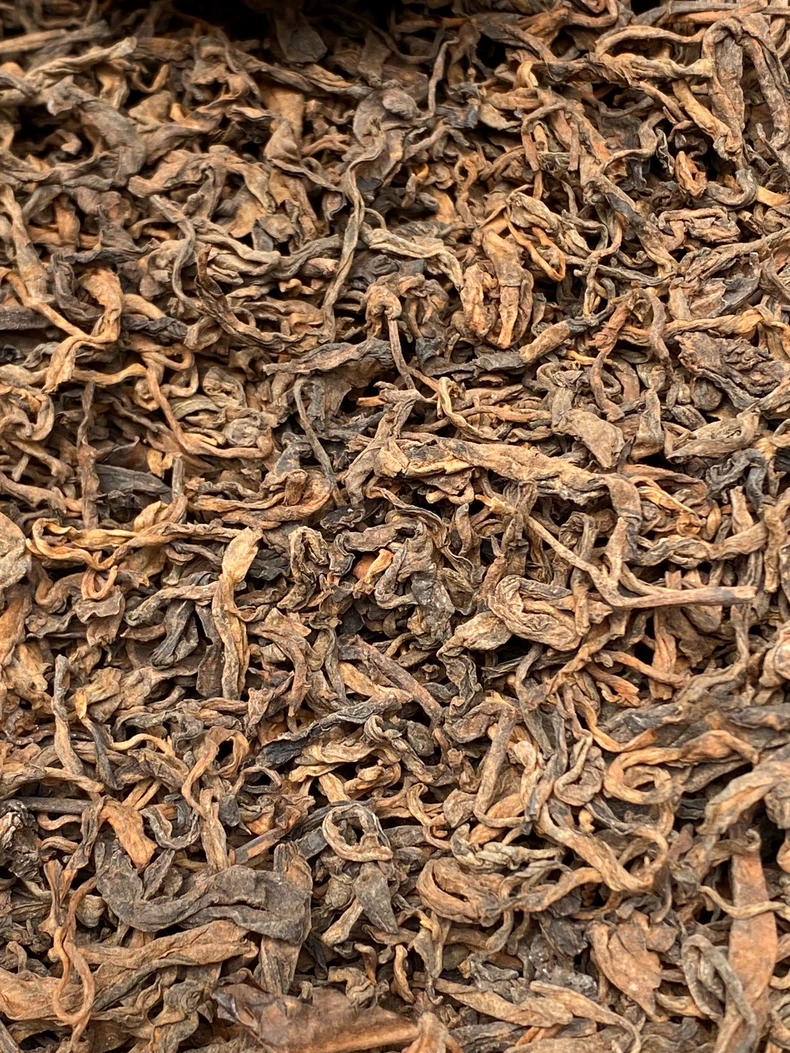 2009年刮風寨古樹純料普洱熟普老茶散茶500克 普洱茶 BUASHOP普洱老茶