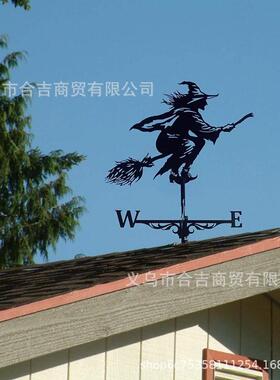 跨境公鸡风向标金属户外装饰品屋顶花园装饰家具摆件工艺品送礼品