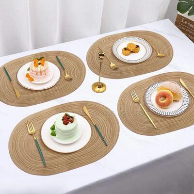 Placemats Set of 4Heat resistant padPlace Mat Washable Table