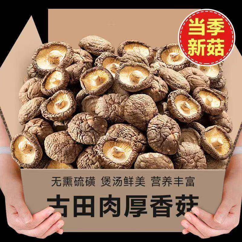 古田香菇干货500g非特级农家精选煲汤肉厚无根干蘑菇菌菇冬菇散装