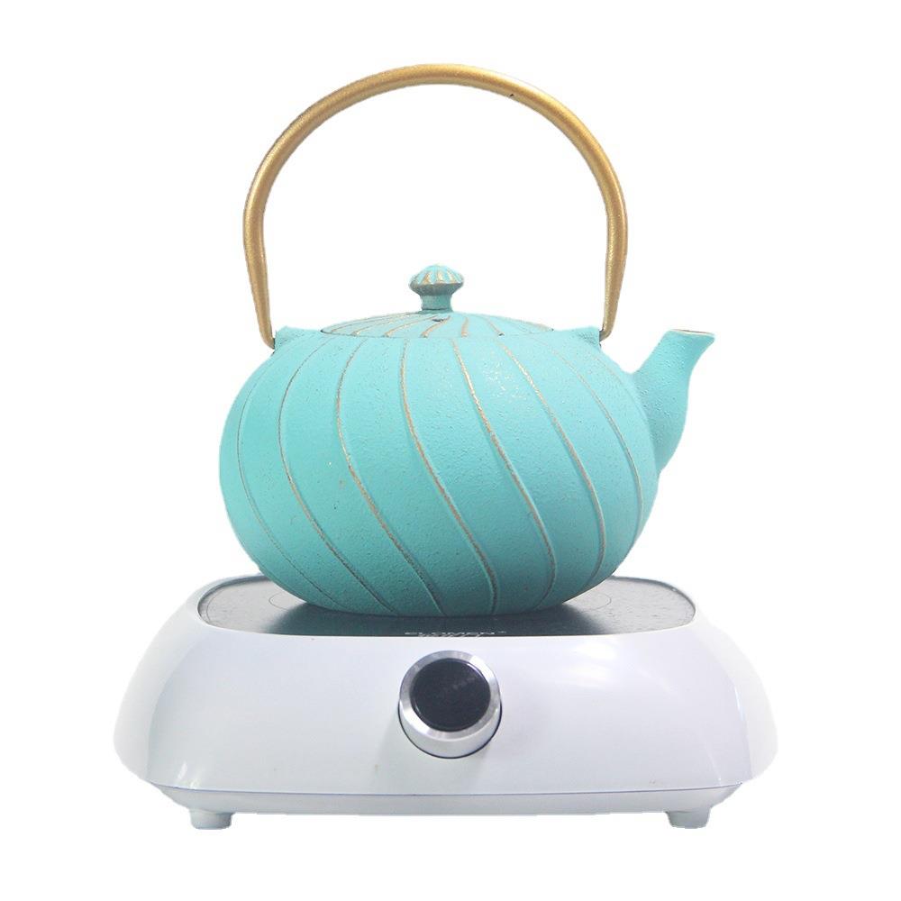 精美时尚家用烧水煮茶泡茶铸铁壶茶壶茶具套装简约居家摆件饰品