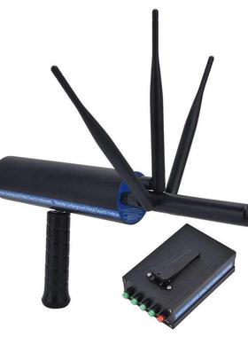 黑色三天线加强信号远程金属探测器德克萨神AKS探测金银铜宝石