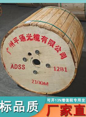 非金属阻燃光缆铠装单模12/24芯国标耐高温ADSS光缆GYFTZY光纤线