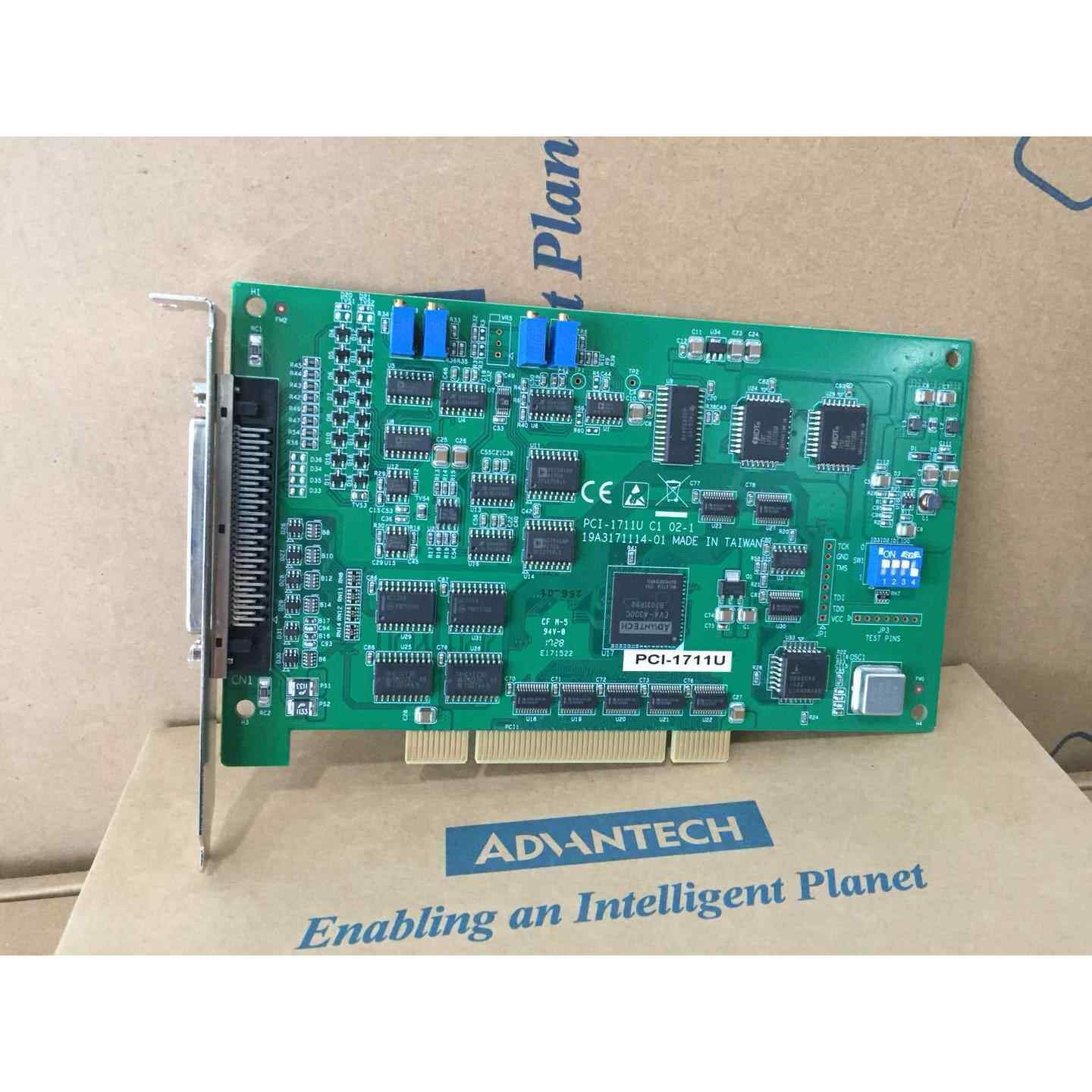 研华12位A/D转换器速率100kHz PCI-1711U-CE 16通道数字输入输出