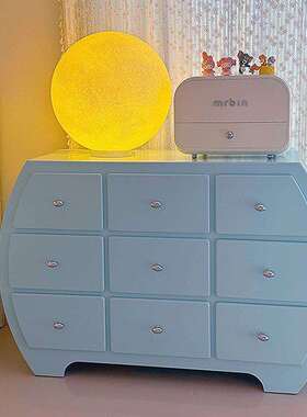 储抽8V有家造物九柜斗柜收纳物室柜实木粉色柜CXC卧玄关柜展示柜