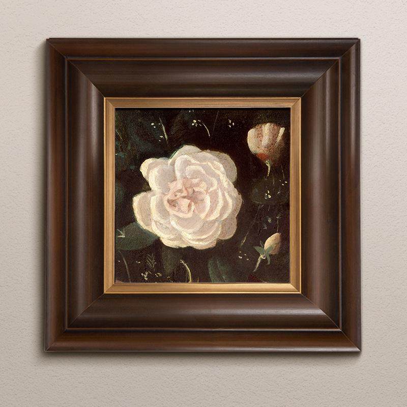 实木油画框外框复古中式相框装裱挂墙全家福任意大尺寸镜框架宽边