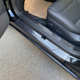 后护板迎宾踏板 改装 特斯拉Model3焕新专用碳纤维内门槛条model