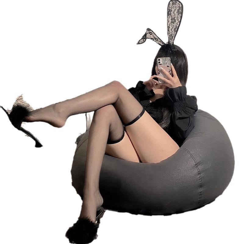 sexy hand-torn socks thigh stockings lace transparent women