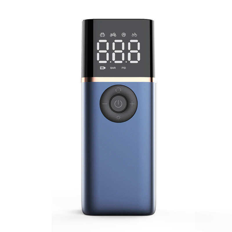 定制数显胎压车载充气泵搭电一体便携式汽车无线电动打气泵充电版