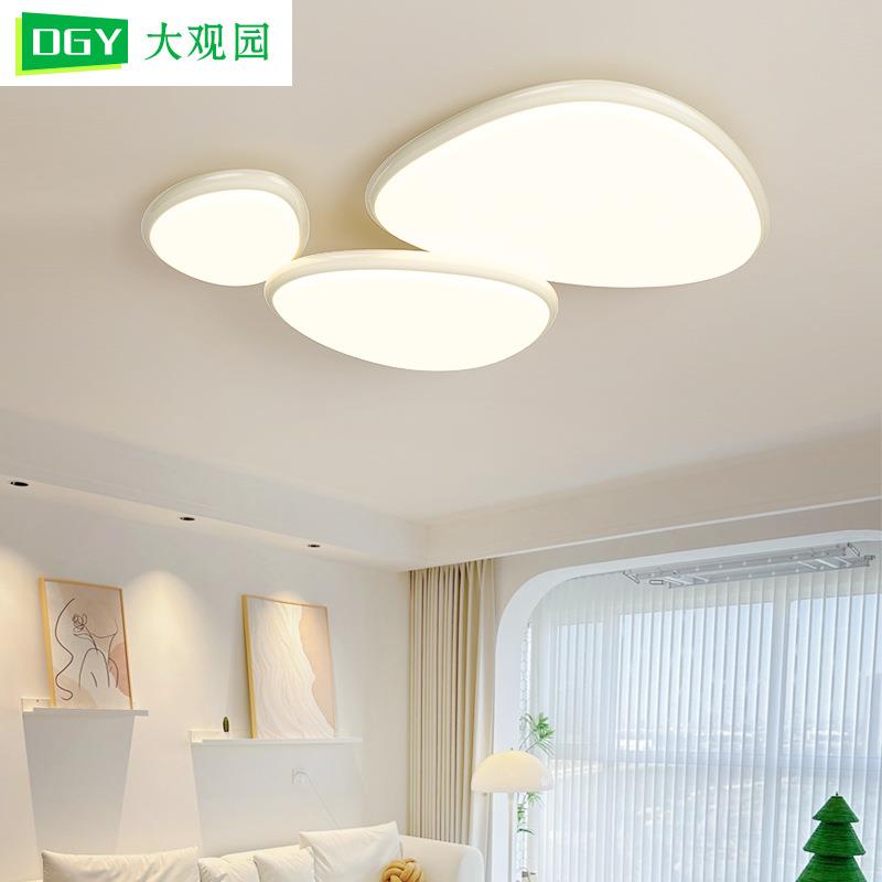 现代简约客厅主灯北欧轻奢餐厅灯极简创意卧室灯客厅吸顶灯高级感