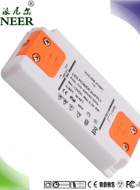 质保3年 终身维护 6W 500MA DC12VLED驱动 恒压薄镜前灯电源