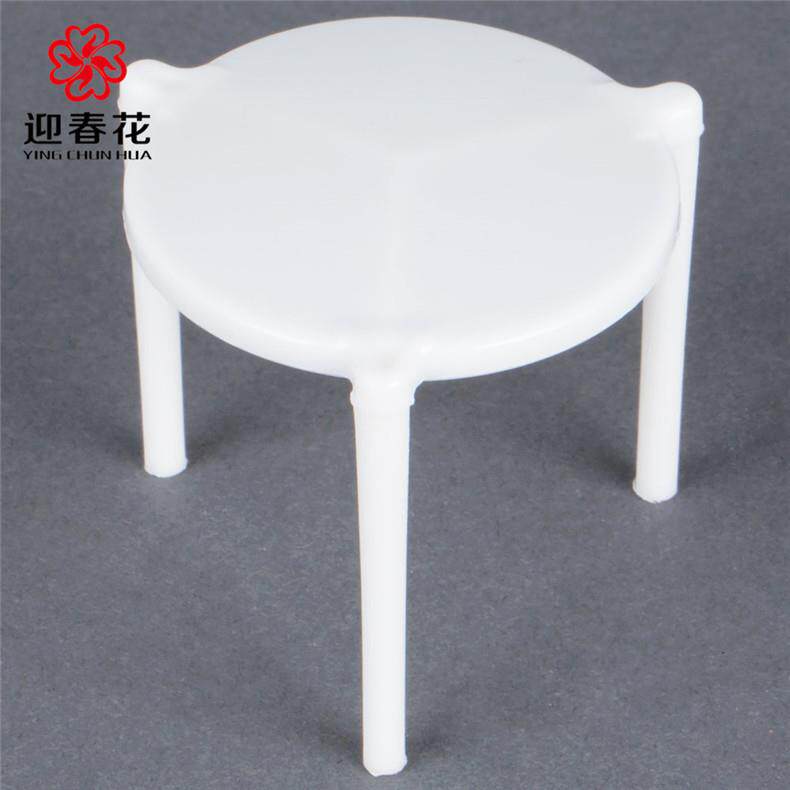 只塑料白色披萨三角架外卖防粘连比萨支撑架匹萨固定支架