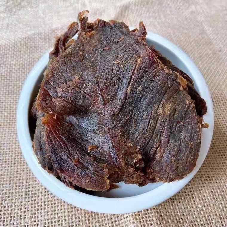 湖岭蜜汁手撕牛肉桶装大片牛肉干温州特产小吃风干零食500g