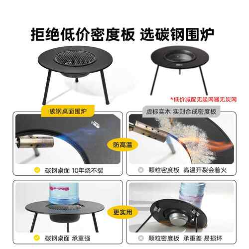 围炉煮茶烤火炉套烤装子烧5木炭炉家用20ATY20围2新款烧烤架户外