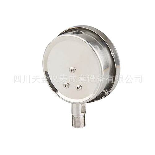 YN100BF 160MPA高压不锈钢径向耐震压力表抗冲击抗震不锈钢压力表