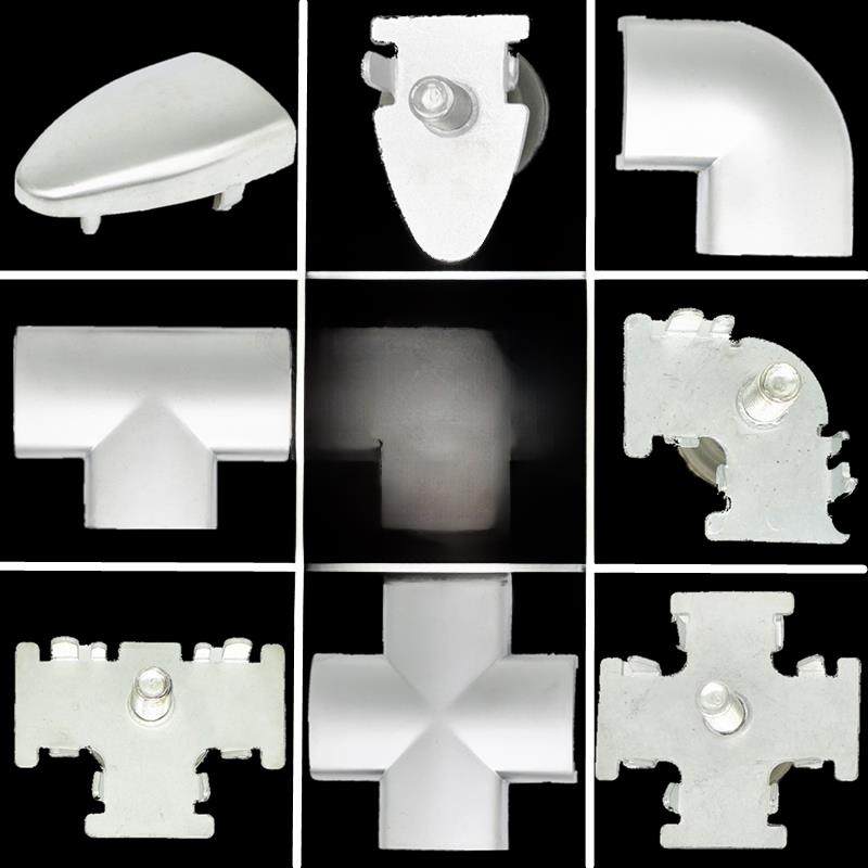 320屏风配件组合办公桌隔断工作站台面配件铝合金封边三通四通,商业/办公家具,桌子配件,淘宝优惠券,粉丝福利购,淘宝优惠卷