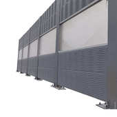 厂家直供公路声屏障高速公路金属隔音屏厂区小区降噪隔音屏障厂家