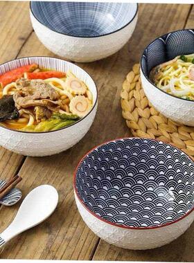 Nordic style 6 inch soup bowl restaurant ramen salad bowl