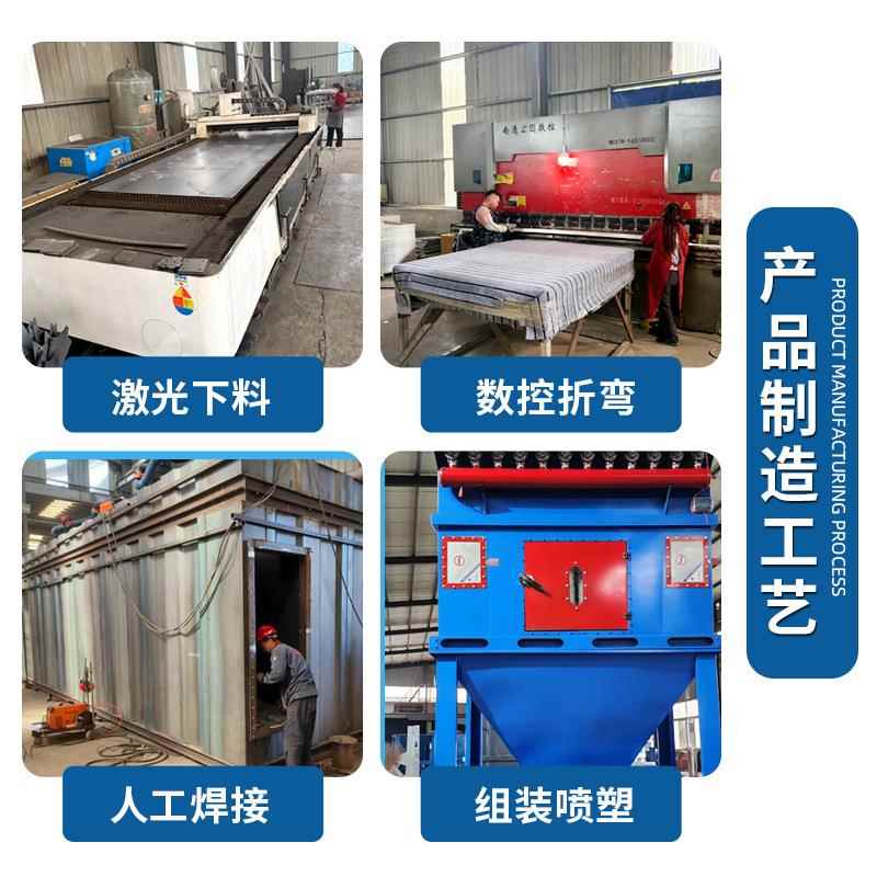 脉冲布袋除尘器中器央尘间WTD设备木工车除粉尘收集耐高温滤筒除